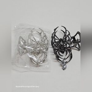 3/15$ Bundle Deal Spider Jeweled Hair Clip NWOT